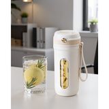 Azrlya USB Şarjlı Mini Smoothie Blender Pratik Meyve Karıştırıcı 350 ml