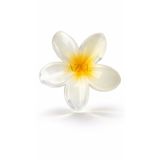 AZUL ACCESSORY Lotus Çiçek Saç Toka 8,5 cm & Aloha Super Bloom Kadın Saç Mandal Toka & Yaz Koleksiyonu - Mavi