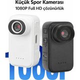 Azurtech 080P Mini Gövde Kamerası, Giyilebilir Aksiyon Gövde Kamerası, Başparmak Boyutu Kayıt Gövdesi Yıpranmış Kamera, Portatif Kamera Montajı Güvenlik, Iş, Seyahat Için - 1