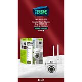 Azurtech Blm-69 1080P Hd Wi-Fi Ptz Güvenlik Kamerası – Hareket Algılama – Gece Görüşlü – Ip Kamera - Beyaz