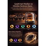 Azurtech Bluetooth Hoparlör Rgb Işıklı Speaker - Çok Renkli