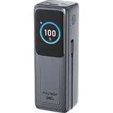 Azurtech FP34 140W 30.000MAH Akıllı Ekranlı Hızlı Şarj Powerbank | 2xusb-C & Dahili Kablo | 4 Cihaz Eşzamanlı Şarj - Siyah