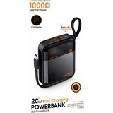 Azurtech Fulltech FP41 Prime 10000 Mah 20W Hızlı Şarj Powerbank - Siyah