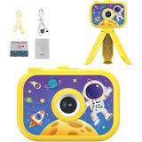 Azurtech Lf-Y6 Dijital Fotoğraf Makinesi Çocuklar İçin Fotoğraf Çekim Özellikleri ile - Sarı