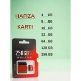 Azurtech Micro SD Hafıza Kartı 4GB 8GB 16GB 32GB 64GB 128GB 256GB A2 V30 4K Uyumlu Adaptörlü Dayanıklı
