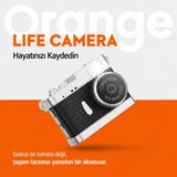 Azurtech Mini Retro Dijital Kamera | Taşınabilir Hd Cep Kamerası | Anahtarlık Tasarımlı Vintage Kamera - Siyah