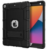 Azzsy iPad 8. Nesil/iPad 7. Nesil için Kılıf (10,2 İnç, 2020/2019 Model), iPad 10,2 inç 2020/2019 Model), İnce Ağır İş Darbeye Dayanıklı Dayanıklı Yüksek Etkili Koruyucu Kılıf, Siyah