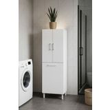 AZZURİ Azzuri Asya Kirli Çamaşır Sepetli Banyo Kiler Oyuncak Çok Amaçlı Dolap Azr-10-11