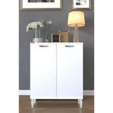 Azzuri Furniture Azzuri Home Lucy Beyaz 2 Kapaklı 3 Bölmeli Ayakkabılık Çok Amaçlı Dolap