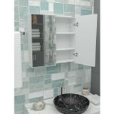 Azzuri Furniture Furniture Lavabo Üstü Aynalı 2 Kapaklı Banyo Dolabı Azr-6015