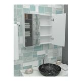 AZZURİ Furniture Lavabo Üstü Aynalı 2 Kapaklı Banyo Dolabı AZR-6015