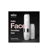 B-Braun Braun Face Mini Tüy Alma Makinesi - Kadınlar İçin Taşınabilir Yüz Epilatörü FS1000