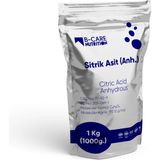 B-Care Nutrition Sitrik Asit Anhidrat (Citric Acid Anhydrous) Toz Hammadde 1 KG - --