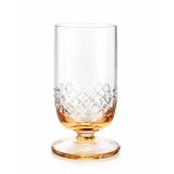 B. Crystal El Yapımı Kristal Kahve Yanı Su Bardağı, 150ml, Elmas Desenli, Renkli