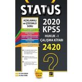 B. Fatih Avşar ve M. İlker Tekir Gazi Kitabevi Status 2020 Kpss Hukuk I Çalışma Kitabı