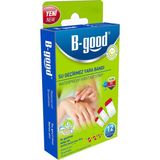 B-Good 12li Su Geçirmez Yara Bandı Nefes Alabilen Şeffaf Poliüretan Film ile Kullanım Kolaylığı