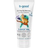 B-Good B-Dental 50 ml 0-3 Yaş Florürsüz Böğürtlen Aromalı Bebek Diş Macunu