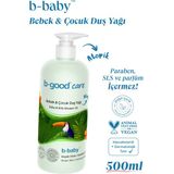 b-good Bebek & Çocuk Duş Yağı Atopik Ciltler İçin Hipoalerjenik 500 ml Vegan Formül