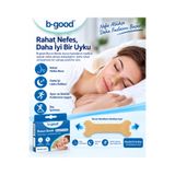 B-GOOD Burun Bandı Orijinal (Klasik) Küçük/Orta Boy 10’lu (Horlama ve Burun Tıkanıklığı İçin)