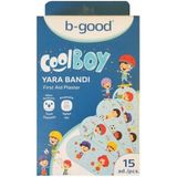 B-Good Cool Boy 15'li Yara Bandı Erkek Çocuklar İçin Hipoalerjenik Kolay Uygulama Özellikleri