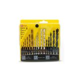 B.h.d. Bhd00748 16 Parça Matkap Ucu Seti - Hss Metal, Duvar Elmas Ve Ahşap Delme Uçları Kombinasyonu - 2 Mm - 10 Mm Profesyonel Matkap Ucu Takım�