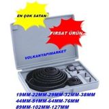 B.H.D TOOLS Profesyonel 16 Parça Panç Seti Ahşap Alçıpan Delme 1 Ad