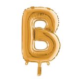 B Harf Altın 100 cm Folyo Balon