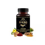 B King Erkeklere *Ashw.ag.an.dhaa* Gokshura Shatavari Safed Musli Shudha Shilajit 30Lu Sexdestekleyici