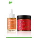 b-loved 2'li Cilt Bakım Seti Leke Karşıtı %10 Azelaik Asit Serumu - Enzim Peeling