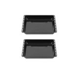B & N MAĞAZACILIK Ankastre Fırın Tepsisi 2'li Set 45.5 X 37.5 X 6 Cm