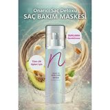 B Nice Onarıcı Saç Bakım Maskesi 150 ml Durulanmayan Formül Tüm Saçlar İçin Pikan Ceviz Yağı İçerir