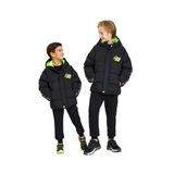 B Outerwear Padded Jacket Büyük Erkek Çocuk Siyah Mont Sk242113-001