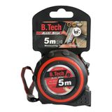 B-Tech 503319 Profesyonel Şerit Metre 5 m Çift Taraflı Kullanım Tipi ile Dayanıklı Ölçüm Aleti