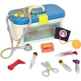 B. Toys 44129 – Arztkoefferchen – Dr. Doctor-kum/SEA | Çantalı 10 parçalı doktor oyun seti, kalp atışı sesi ve tansiyon manşetli stetoskop, 10 adet, 18+ ay