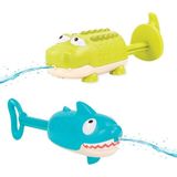 B.Toys Eğlenceli Su Tabancası Seti - Timsah ve Köpekbalığı Renkli Dış Mekan Oyuncağı