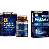 B Vitamin Complex 60 Tablet + Probiota (Özel Probiyotik Desteği) 60 Tablet