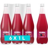 B Vitaminli Karadut & Frenk Üzümü Aromalı Düşük Sodyumlu Doğal Maden Suyu 6x1 L