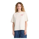 B0A5RXMCM91-R Timberland Graphic Short Sleeve Tee Kadın T-Shirt Krem