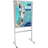 B1 70X100 Ayaklı Tek Taraflı Poster ve Bilgi Panosu Info Afiş & Reklam Panosu