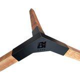 B1 Yapı Pergola Kamelya 3 Kollu Çatı Bağlantı Aparatı Baş Mahya - siyah