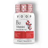 B12 Vitamini - Biotin&Folik Asit Cilt, Saç, Tırnak Ve Beyin Sağlığı Destekleyici 60 Bitkisel Kapsül.