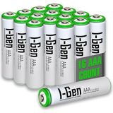 B136 16 Adet Aaa 900 Mah Şarj Edilebilir Ince Kalem Pil 1.2V Ni-Mh Şarjlı Pil