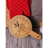 B2877 Asiago-Cheese Servis Tahtası Küçük, Kahverengi - 001 - Beyaz