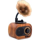 B5 Nostaljik Mini Radyo Gramofon Bluetooth/Radyo/Usb/Sd Speaker