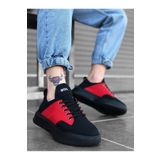 BA0163 Bağcıklı Erkek Yüksek Taban Spor Ayakkabı