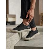 Ba0248 Boa Siyah Bej Taban Esnek Bağcıklı Ultra Hafif Nefes Alan Sneaker Ayakkabı