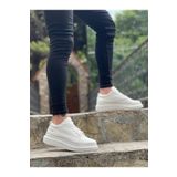 BA0548 Kalın Yüksek Taban Bağcıklı Spor Erkek Ayakkabı