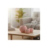 Baalaa Tasarım - Modern - Tealight Mumluk - Dekoratif Eviniz için Hediyelik Mumluk Set-YAVRUAĞZI RENGİ
