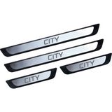 Bab Dizayn Automotive Honda Cıty Sd Kapı Eşik Koruması 2006-2024 Arası 4 Parça