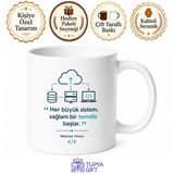 Baba Cloud Yazılı Teknoloji Temalı Kupa Bardak Babalar Günü Hediye